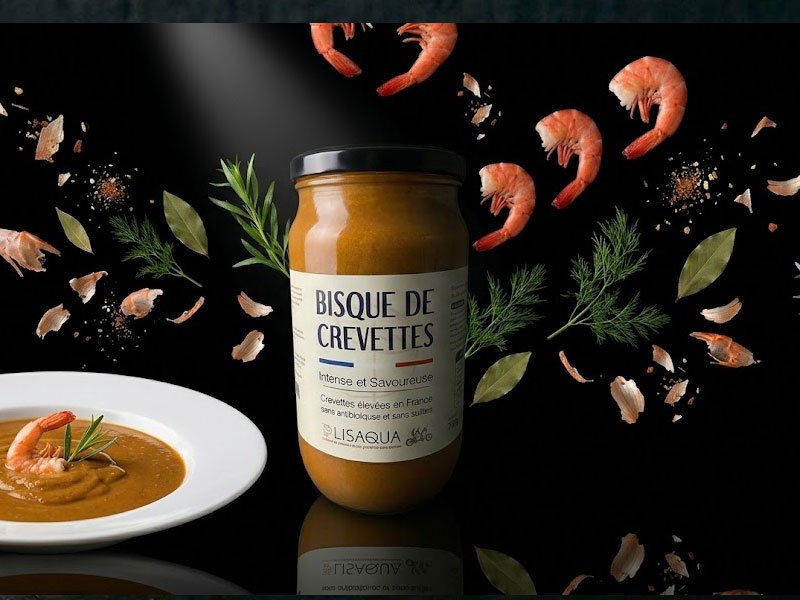 Bisque de crevettes "Made in  France"